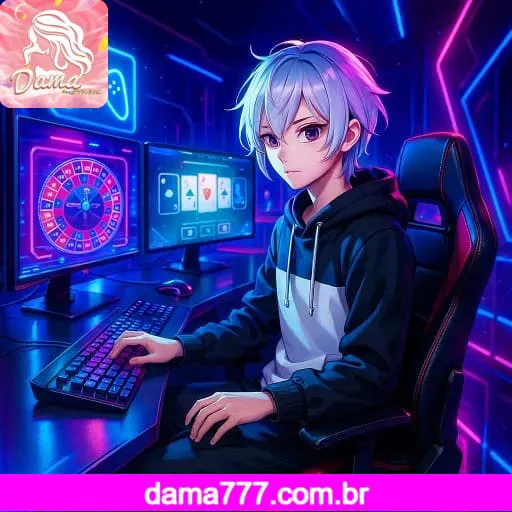 Imagem mostrando o cassino ao vivo da DAMA777 com dealers reais conduzindo jogos de mesa